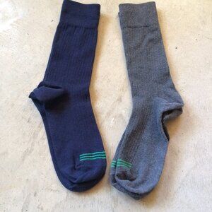 Pact Men's Organic Cotton Crew Socks (2 PR)